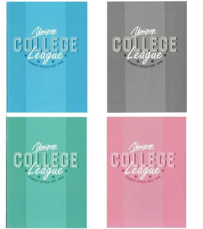 Zeszyt A4/32k kratka College Prep (15szt), UNIPAP