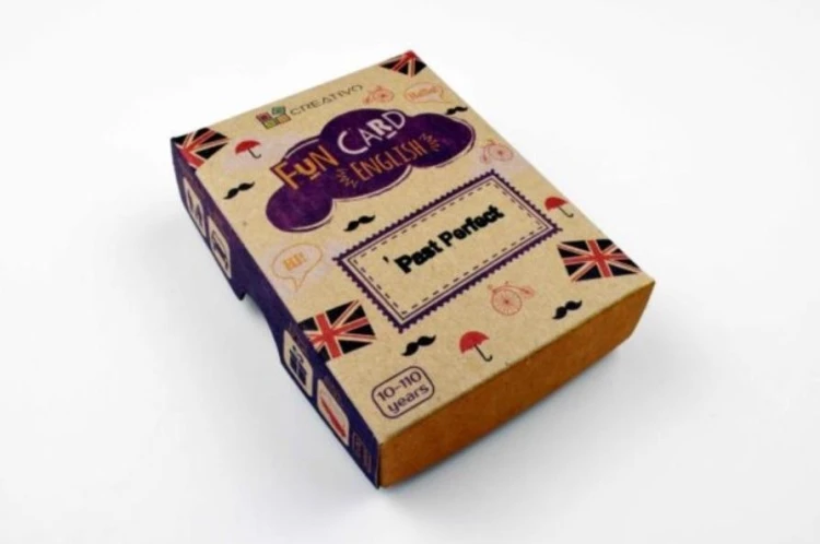 Fun Card English Past Perfect CREATIVO, Creativo