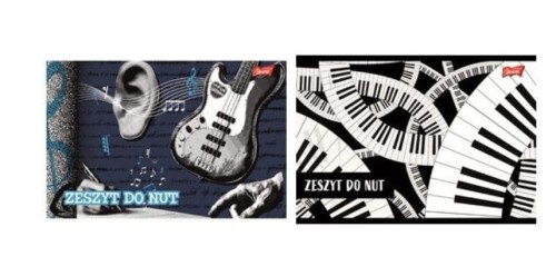 Zeszyt do nut A4/16k pięciolinia (20szt), UNIPAP