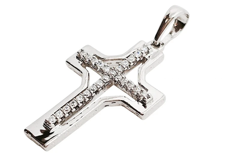 Zawieszka Krzyżyk 28x18mm