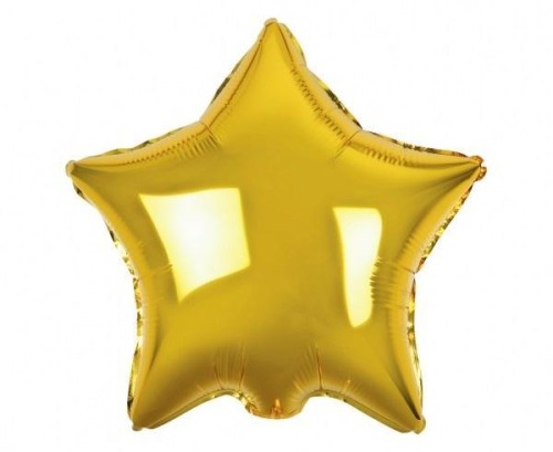 Balon foliowy B&C gwiazda złota 19