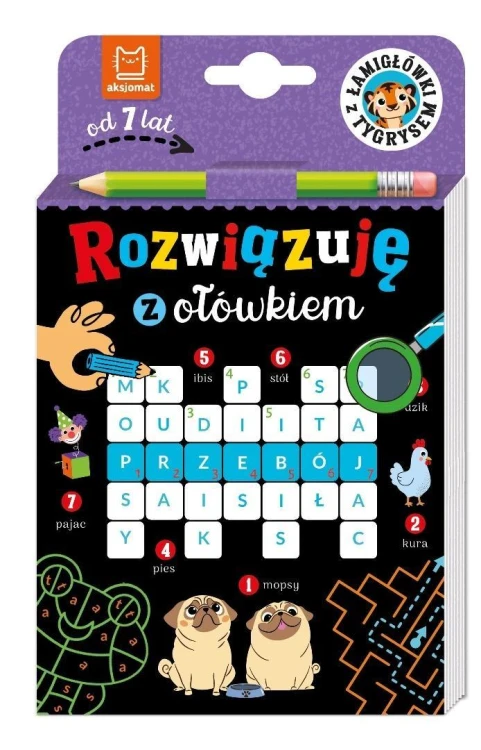 Rozwiązuję z ołówkiem. Łamigłówki z tygrysem