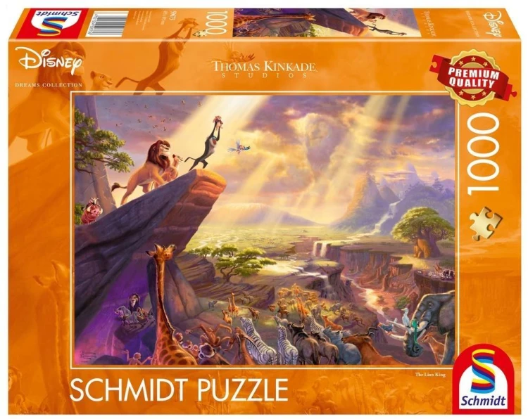 Puzzle PQ 1000 Król Lew (Disney) G3, Schmidt