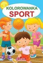 Kolorowanka. Sport, praca zbiorowa