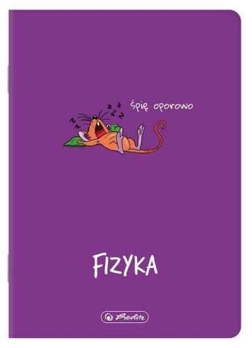 Zeszyt A5/60K kratka Fizyka (5szt) HERLITZ