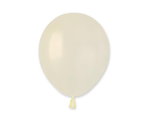 Balony metalik kość słoniowa 12,5cm 100szt