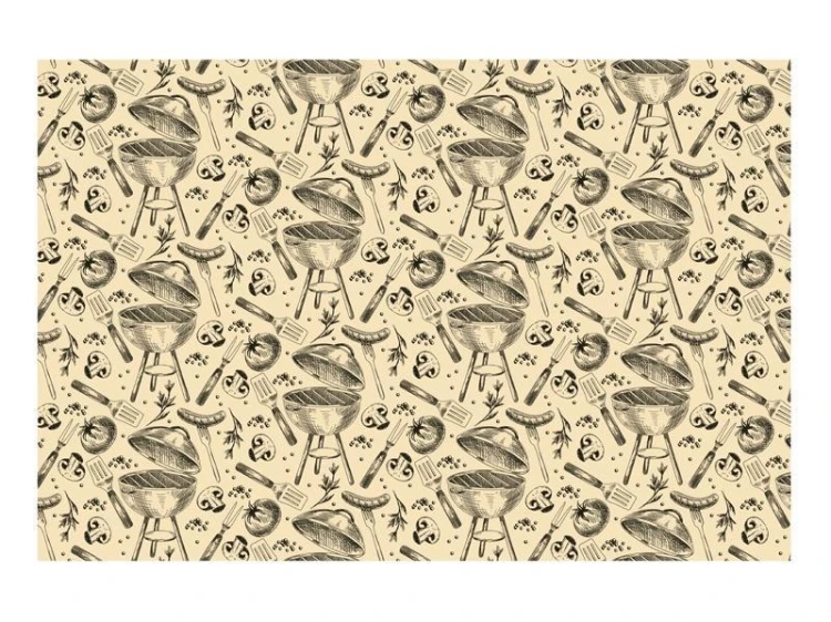 Obrus papierowy Grill 180x120cm