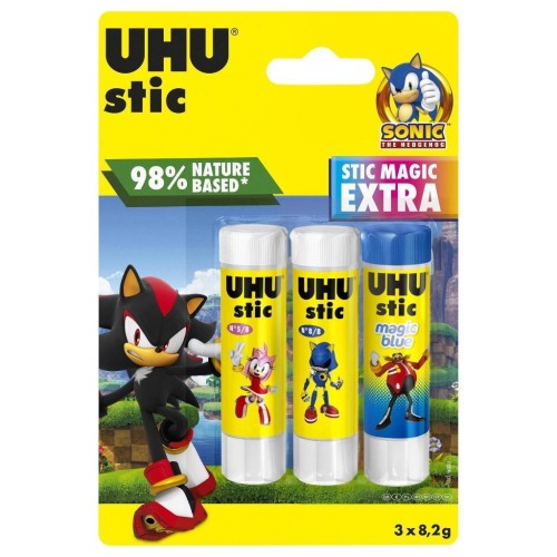Klej w sztyfcie Sonic 3szt UHU, UHU