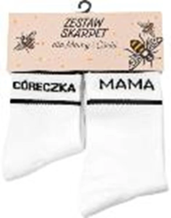Skarpety mama i córeczka