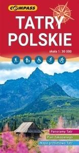 Mapa turystyczna - Tatry Polskie 1:30 000