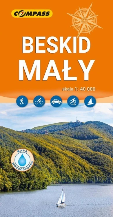Mapa Turystyczna - Beskid mały 1:40 000
