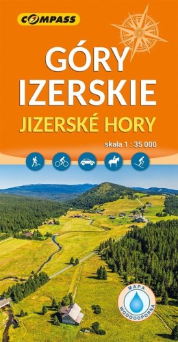 Mapa turystyczna - Góry Izerskie 1:35 000