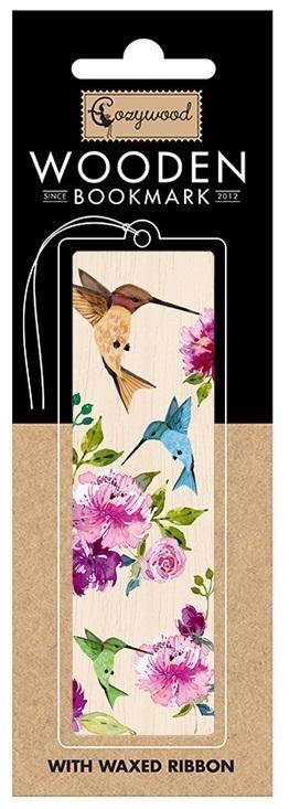 Zakładka drewniana Kolibry, Cozywood