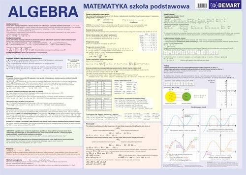 Plansza edukacyjna - Algebra, praca zbiorowa