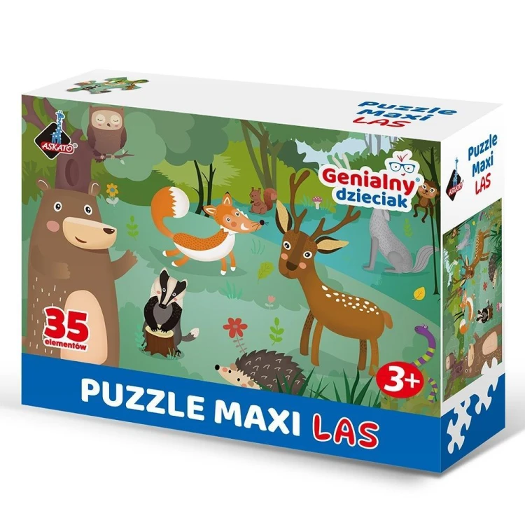 Puzzle maxi 35el las, Askato
