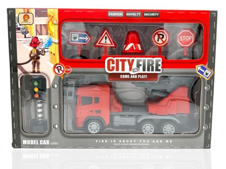 Wóz strażacki z akcesoriami, Cabo-Toys