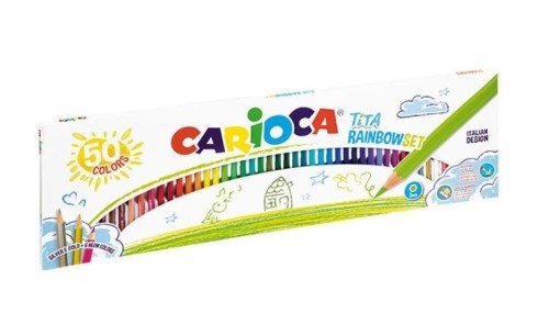 Kredki ołówkowe Tita 50 kolorów CARIOCA, Carioca