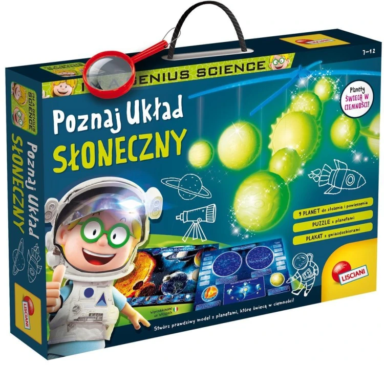 Mały Geniusz - Poznaj układ słoneczny, Lisciani