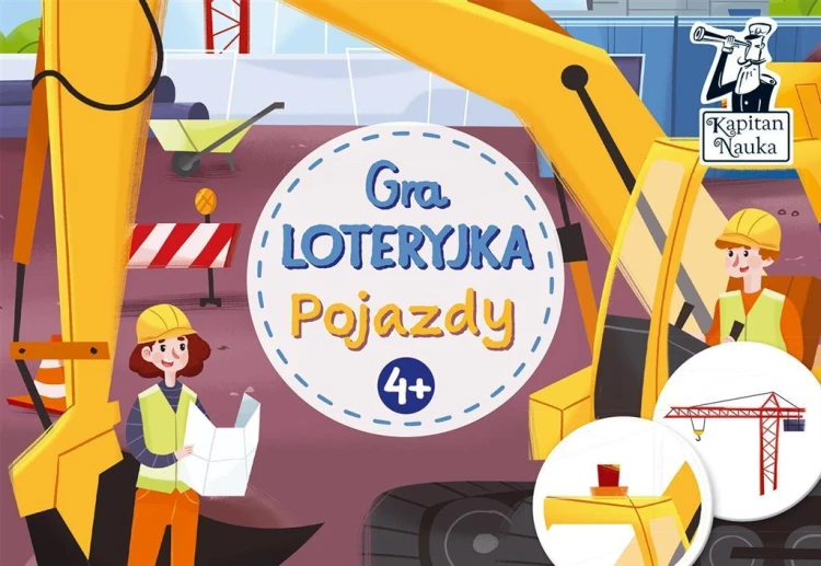 Kapitan Nauka. Gra Loteryjka. Pojzady