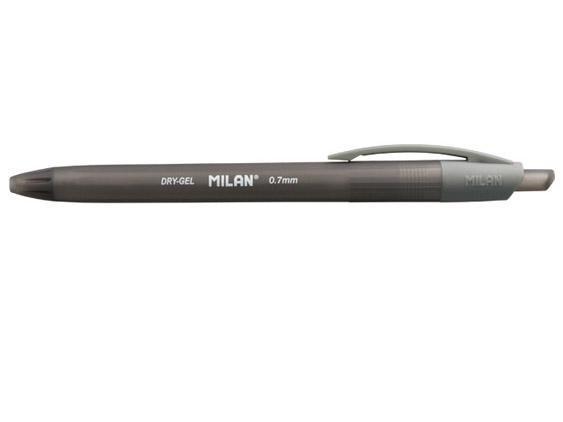 Długopis Dry Gel czarny (25szt) MILAN, MILAN