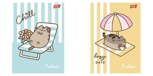 Zeszyt A4/32k kratka Pusheen (15szt), UNIPAP