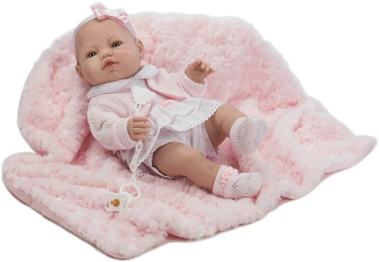 Lalka hiszpańska bobas Rosa z akcesoriami 41cm