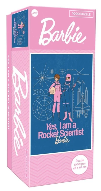 Puzzle 1000 Barbie Rocket Scientist, Tactic
