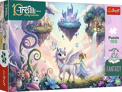 Puzzle 100 Magiczne światy TREFL, Trefl