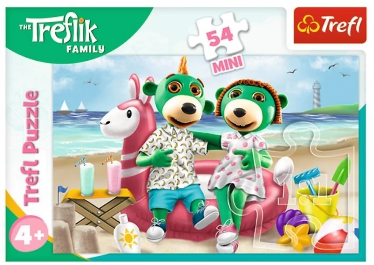 Puzzle 54 mini Wesoły świat Treflików 3 TREFL