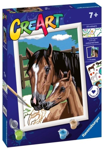 CreArt dla dzieci: Koń i kotki, Ravensburger