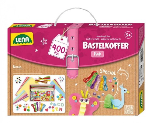 Walizka kreatywna plastyczna 400el, Lena