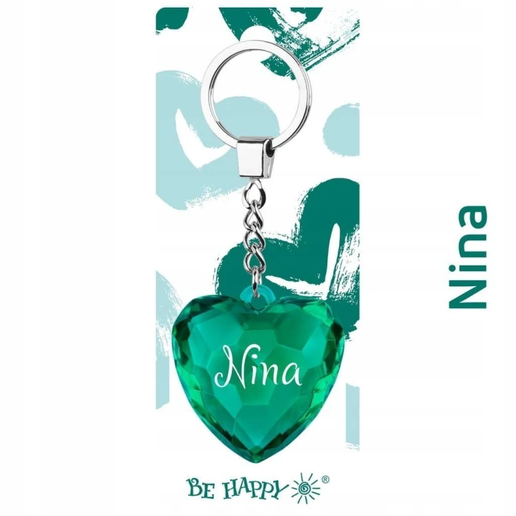 Brelok Serce Nina, Be-Happy Gifts