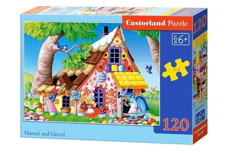 Puzzle 120 Jaś i Małgosia CASTOR, Castorland