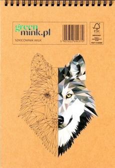 Szkicownik Wilk, greenmink.pl