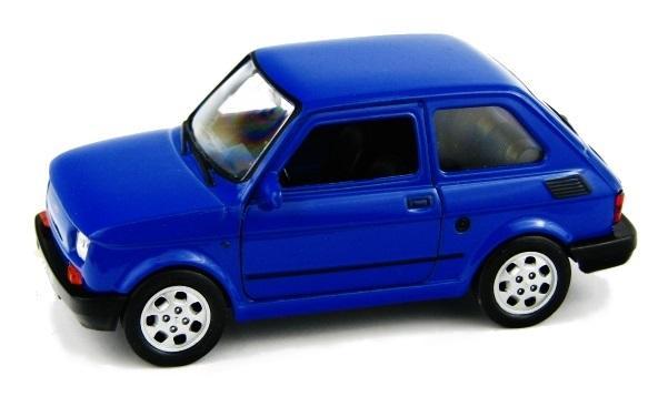 Fiat 126p 1:27 granatowy WELLY, Welly