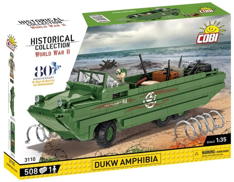 Historical Collection DUKW Duck Amfibia, Cobi