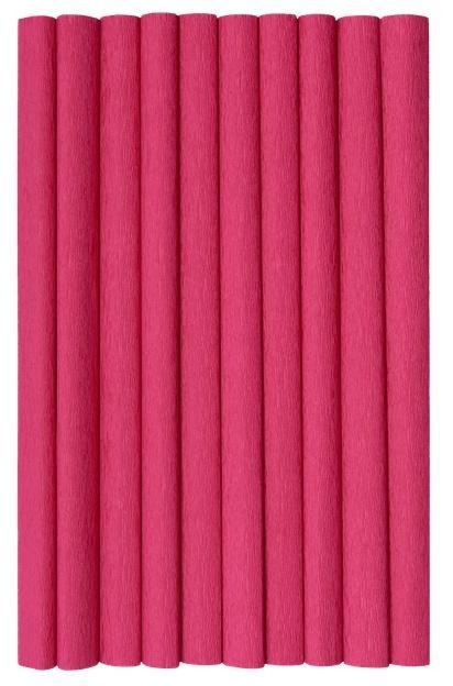 Bibuła marszczona bordowa 10szt 50x200cm HERLITZ