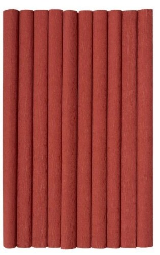 Bibuła marszczona czerwony ciemny 10szt 50x200cm