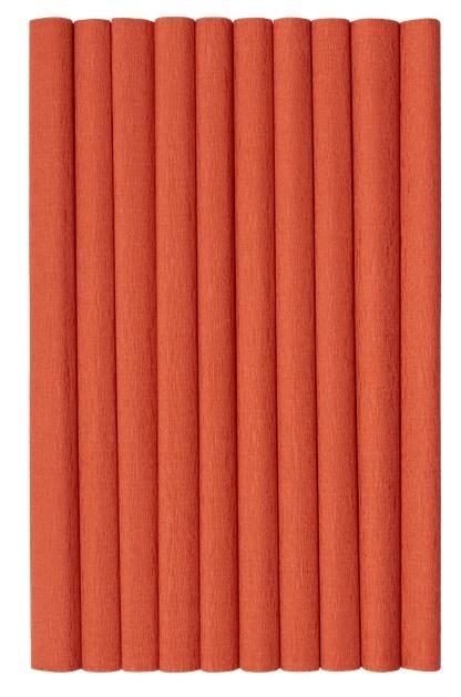 Bibuła marszczona brąz 10szt 50x200cm HERLITZ