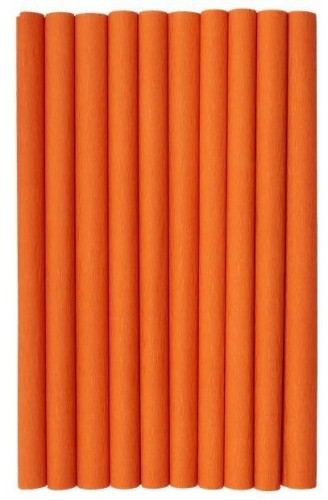 Bibuła marszczona brąz jasny 10szt 50x200cm HERLIZ