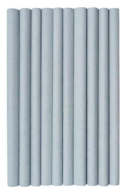 Bibuła marszczona szara 10szt 50x200cm HERLITZ