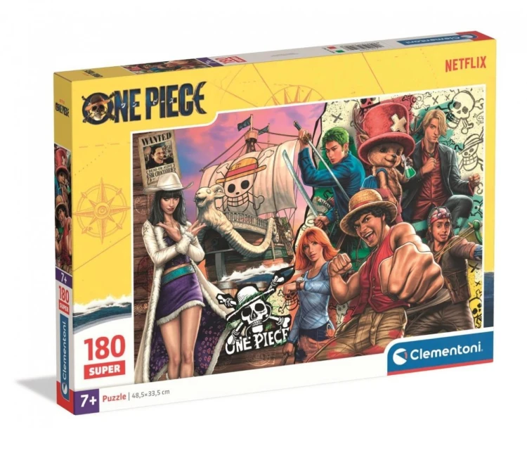 Puzzle 180 Super One Piece Netflix, Clementoni