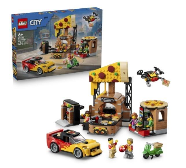 LEGO(R) CITY 60496 Pizza Delivery Experience...