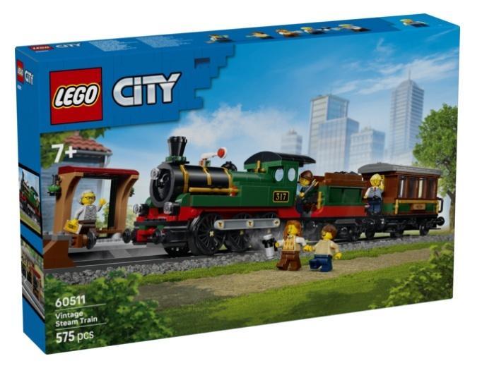 LEGO(R) CITY 60511 Vintage Steam Train, LEGO(R)