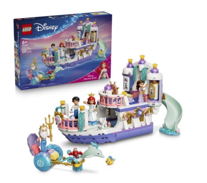 LEGO(R) DISNEY 43299 Ariel's Royal Wedding Boat
