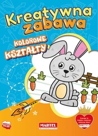 Kreatywna zabawa. Kolorowe kształty, praca zborowa
