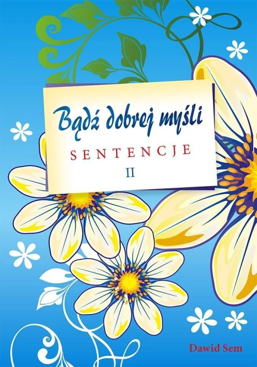 Bądź dobrej myśli cz.II - sentencje, Dawid Sem