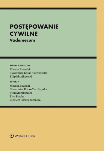 Postępowanie cywilne. Vademecum, praca zbiorowa