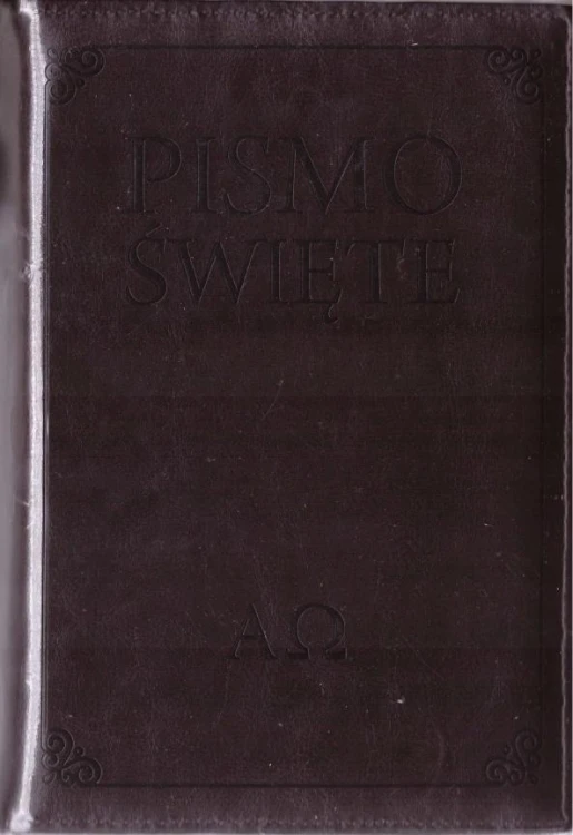 Pismo Święte w etui brązowe, praca zbiorowa
