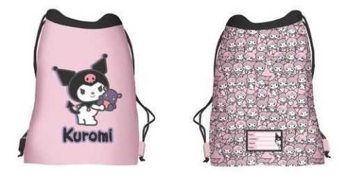 Worek na obuwie Kuromi pink